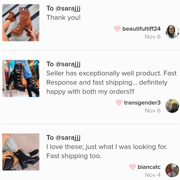 𝙇𝙖𝙨𝙩 𝙎𝙞𝙯 10 🍂🖤Cognac Fur LaceUp Lug Pltfm - Picture 2 of 4